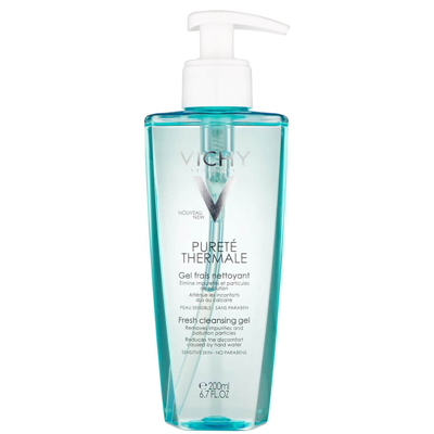 Vichy Purete Thermale Fresh Cleansing Gel 200ml In White