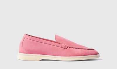 Scarosso Ludovica Dusky Pink Suede - Woman Loafers Dusky Pink In Dusky Pink - Suede