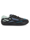 Reebok Multicolor Fabric And Rubber Future Club C Sneakers In Black Multi