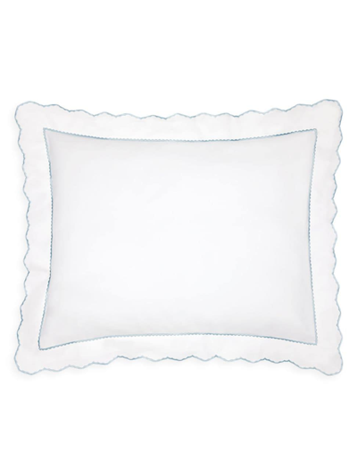 Sferra Pettine Duvet & Shams Collection In White Sky