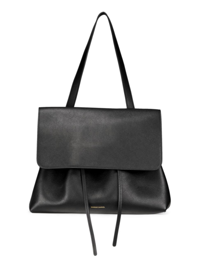 Mansur Gavriel Women's Large Soft Lady Leather Satchel In Black