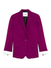 Callas Milano Denis Oversized Single-breasted Blazer In Magenta