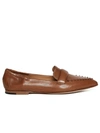 POMME D'OR MOCCASIN IN TAN LEATHER