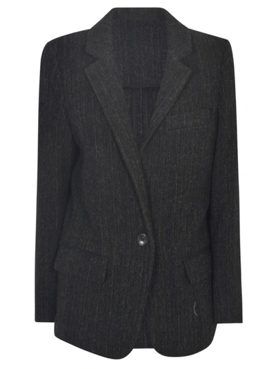 Isabel Marant Étoile Charlyne Wool Blazer In Black