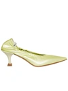 PREMIATA FRIDA DCOLLET IN LIME PEARLY LEATHER