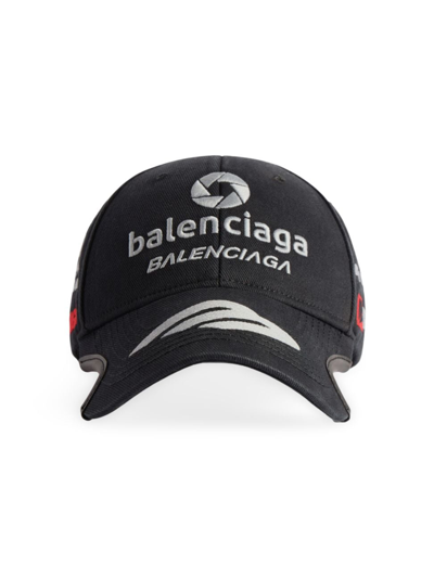 Balenciaga Top League Cap In Black