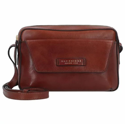 The Bridge Leather Shoulder Bag In Brown