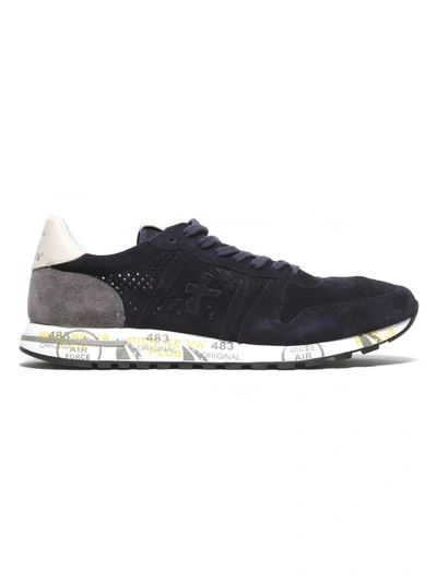 Premiata Eric Low-top Sneakers In Blu