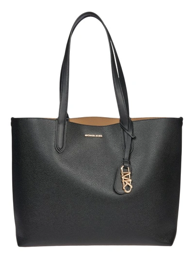 Michael Kors Eliza Shopping Bag In Black