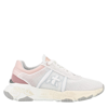 Premiata Mesh Chunky Trainers In White