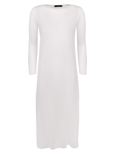 Vix By Paula Hermanny Women's Telma Cotton Knit Midi-dress In Off White