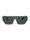 Burberry Men's 58mm Micah Propionate Sunglasses In Green