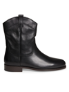 LEMAIRE MEN'S NEW WESTERN LEATHER COWBOY BOOTS