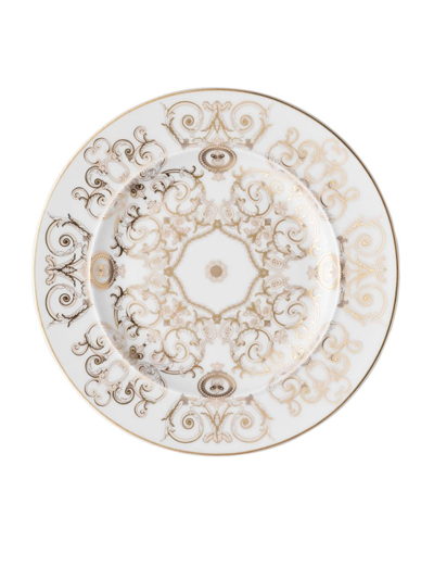 Versace Medusa Gala Bread & Butter Plate In White/gold