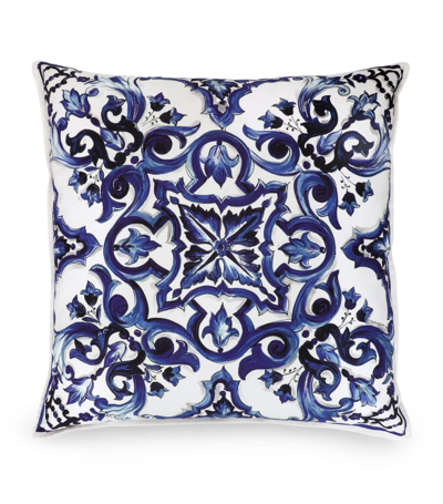 Dolce & Gabbana Blu Mediterraneo Cushion (60cm X 60cm) In Multi