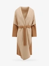 Max Mara Reversible Camel Coat In Beige