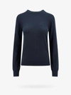 Loro Piana Neo Piuma Crewneck Sweater In Blue