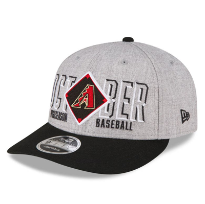 New Era Gray Arizona Diamondbacks 2023 Division Series Winner Locker Room Low Profile 9fifty Snapba