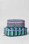 Baggu Packing Cube Set In Vacation Stripe Mix, Women's At Urban Outfitters