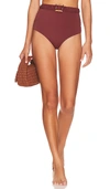 JOHANNA ORTIZ AFRICAN NOMAD HIGH WAIST BIKINI BOTTOM