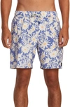 Rvca Pigment Swim Trunks In Coast