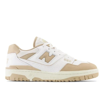 New Balance 550 In White/tan