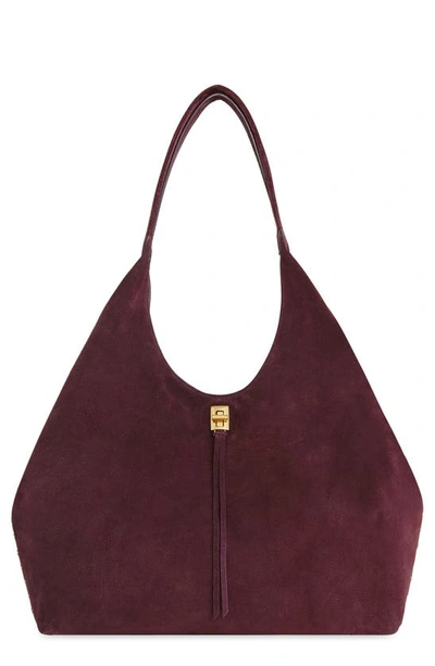 Rebecca Minkoff Darren Signature Carryall Bag In Garnet