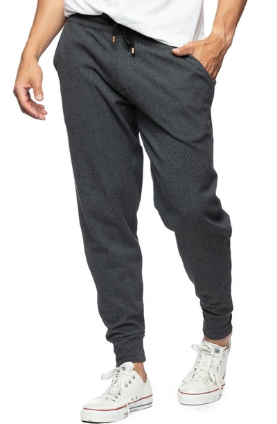 Fundamental Coast Northend Drawstring Joggers In Phantom Black