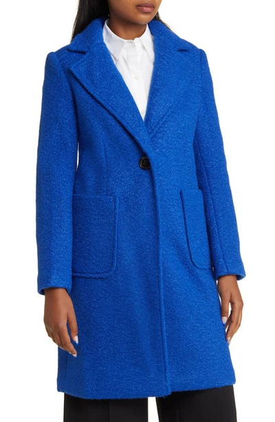 Sam Edelman Women's Single-breasted Coat In Blue