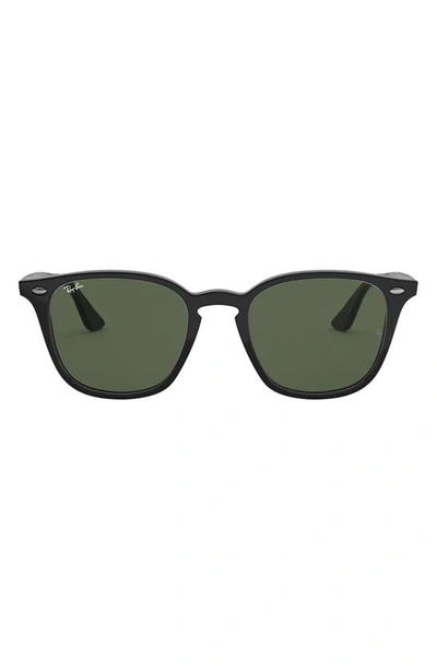 Ray Ban 52mm Square Sunglasses In Black