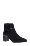 Ron White Lana Buckle Bootie In Onyx