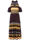 APIECE APART striped knit dress,DRYCLEANONLY