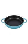 Le Creuset Signature Enamel Cast Iron Everyday Pan In Caribbean