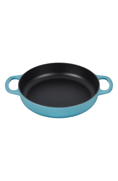 Le Creuset Signature Enamel Cast Iron Everyday Pan In Caribbean