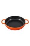 Le Creuset Signature Enamel Cast Iron Everyday Pan In Flame