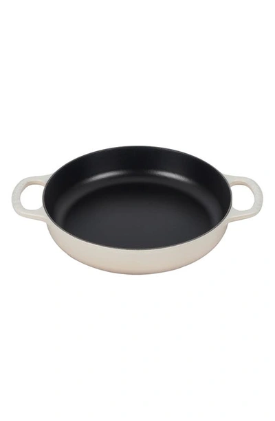 Le Creuset Signature Enamel Cast Iron Everyday Pan In Meringue