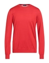 DRUMOHR DRUMOHR MAN SWEATER CORAL SIZE 42 COTTON