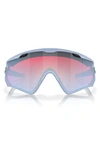 Oakley Wind Jacket 2.0 Shield Sunglasses In Sapphire