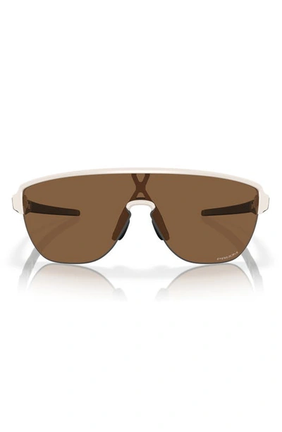 Oakley Corridor Mt Wrm Gry Przm Brnz 0oo9248-10 Shield Sunglasses In Brown
