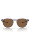 Oakley Reedmace Re-discover Collection Sunglasses In Matte Lilac/ Prizm Bronze