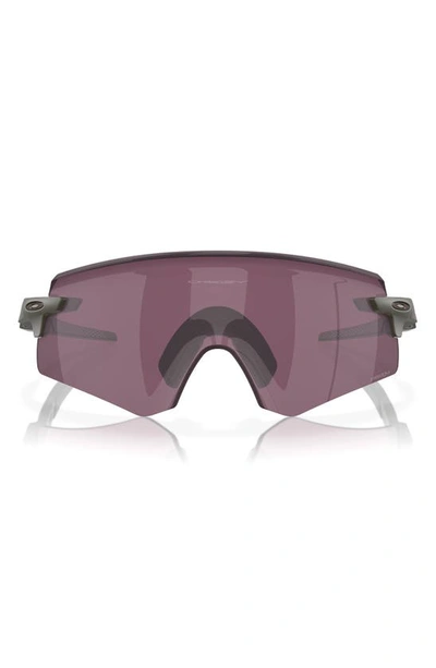 Oakley Encoder Sunglasses In Matte Olive/ Prizm Road Black