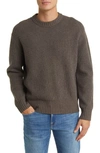Frame Wool Turtleneck Sweater In Mole