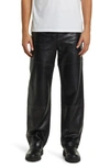 FRAME LAMBSKIN LEATHER PANTS