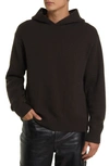 FRAME CASHMERE PULLOVER HOODIE