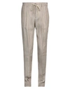 Berwich Man Pants Beige Size 36 Linen