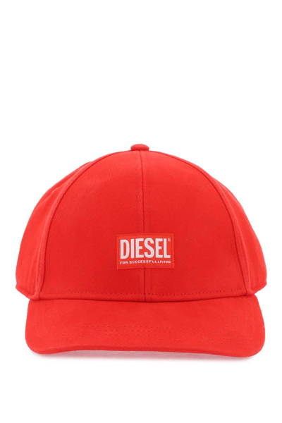 DIESEL DIESEL CORRY JACQ WASH BASEBALL CAP