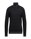 Jeordie's Man Turtleneck Steel Grey Size Xxl Merino Wool