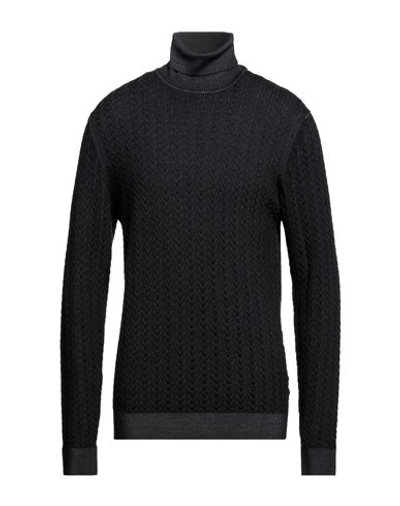 Jeordie's Man Turtleneck Steel Grey Size Xxl Merino Wool