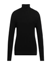 Jeordie's Man Turtleneck Black Size Xxl Merino Wool