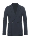 Paolo Pecora Man Blazer Midnight Blue Size 40 Viscose, Polyamide, Elastane